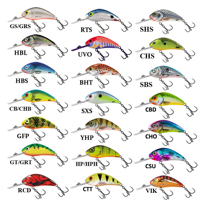 Воблер Salmo Hornet Deep Runner 4см/3гр – плуващ