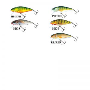 Воблер Salmo Perch Deep Runner 8см/14гр - плуващ