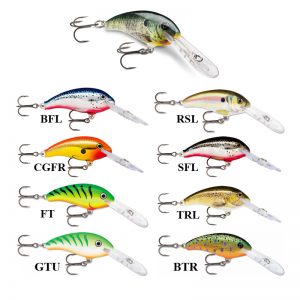 Воблер Rapala Shad Dancer 4см/5гр - плуващ