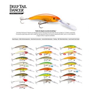 Воблер Rapala Deep Tail Dancer 11см/22гр - плуващ