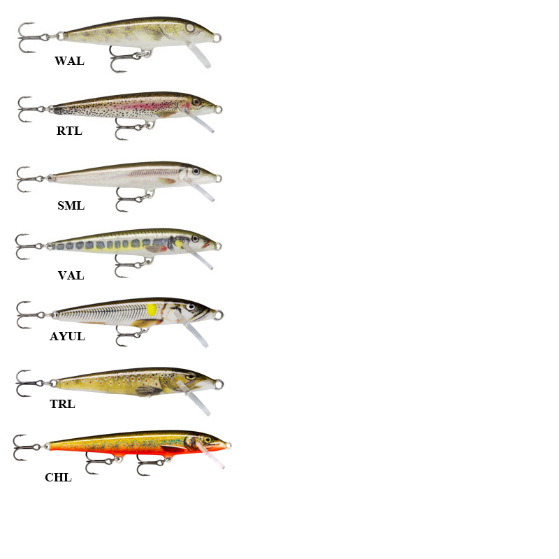 Воблер Rapala Original Floater 5см/3гр - плуващ - Image 2