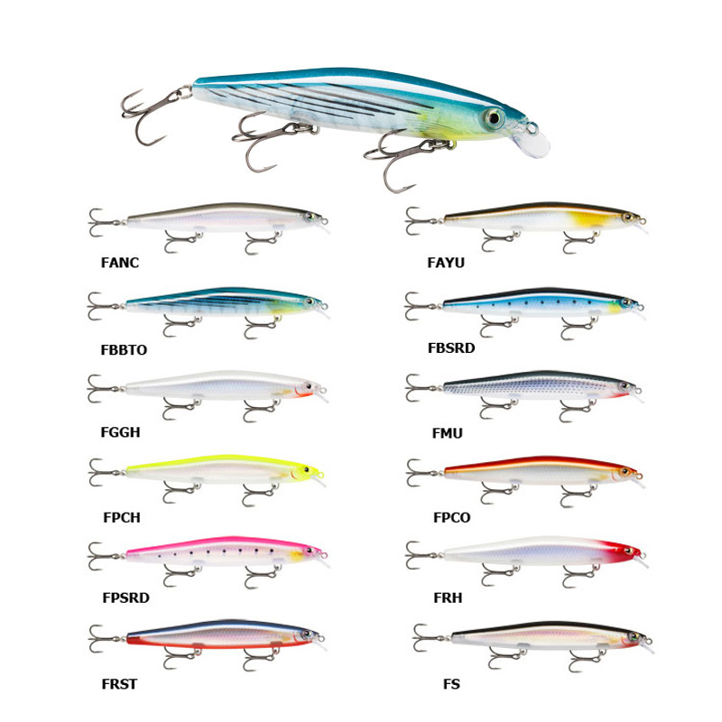 Воблер Rapala Max Rap Long Range Minnow 12см/20гр - бавно потъващ