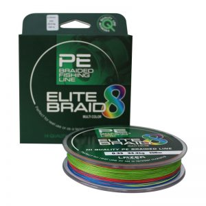 Плетено влакно Lazer Elite 8 Braid Multi Color