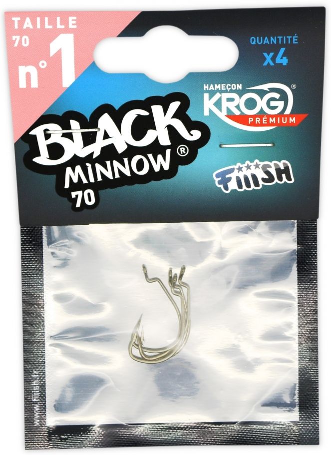 Куки Fiiish Black Minnow VMC Krog Premium - Image 2