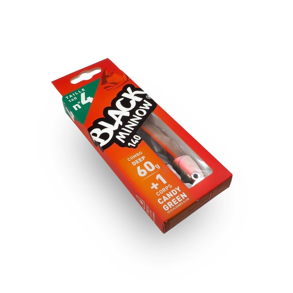 Fiiish Black Minnow Combo Candy Green No:4 - 14см/60гр - Image 2