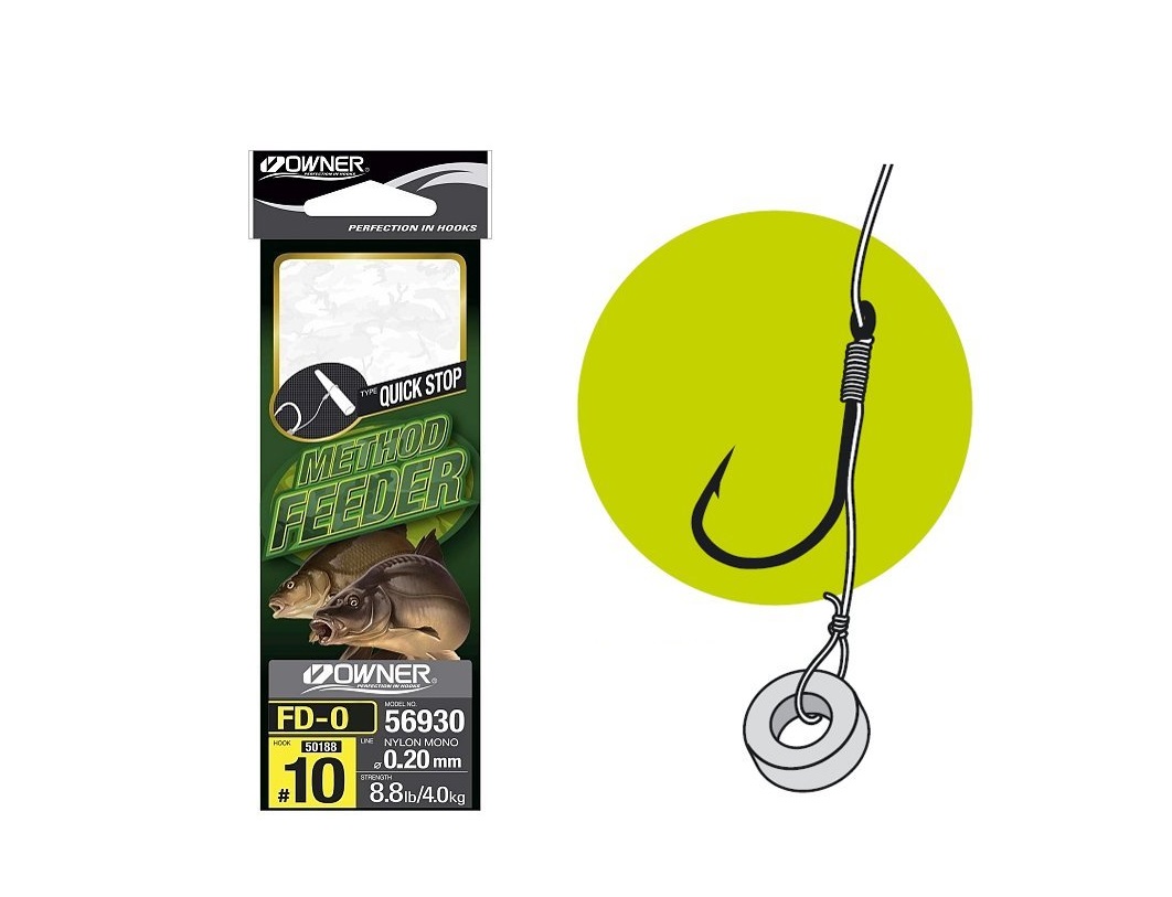 Вързани куки с ринг Owner FD - 02