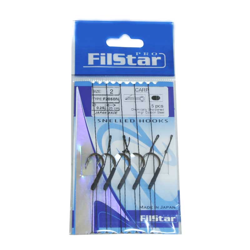 Вързани куки на косъм Filstar Carp F205BN
