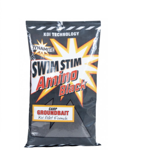 Захранка Dynamite Baits Swim Stim Amino Black Groundbait - 0.900кг
