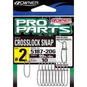 Карабинки Owner Pro Parts Crosslock Snap