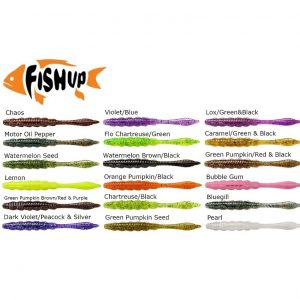 Силиконова примамка FishUp Scaly 2.8inch - 7.0см