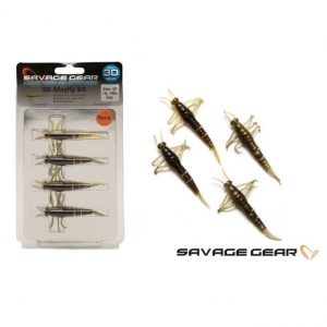 Силиконова примамка Savage Gear 3D PVC Mayfly 50мм