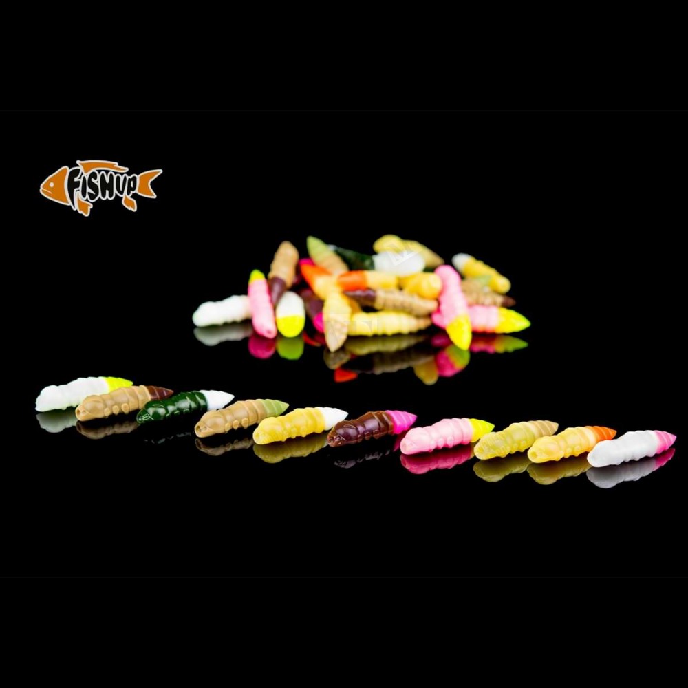 Силиконова примамка Fishup Pupa 1.2" - 3.2см
