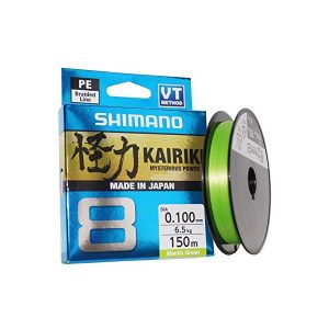Плетено влакно Shimano Kairiki 8 Mantis Green - 150м