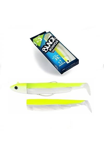 Fiiish Black Minnow Combo Jaune Fluo No:3 – 12см/25гр - Image 2