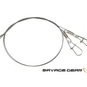 Титаниев повод Savage Gear 1x7 Titanium Spin Trace 35см/0.40мм 15кг