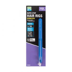 Вързани куки Preston Rapid Stop Hair Rigs Barbless KKM - №12/0.19мм