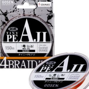 Плетено влакно Gosen X4 Braid Tiny Aji #0.3/3.6кг/150м