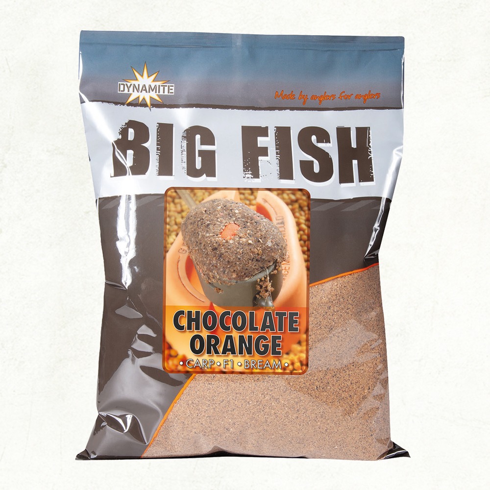 Захранка Dynamite Baits Big Fish Chocolate & Orange Groundbait 1.8кг