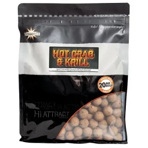 Протеинови топчета Dynamite Baits Hi - Attract Hot Crab and Krill 20мм