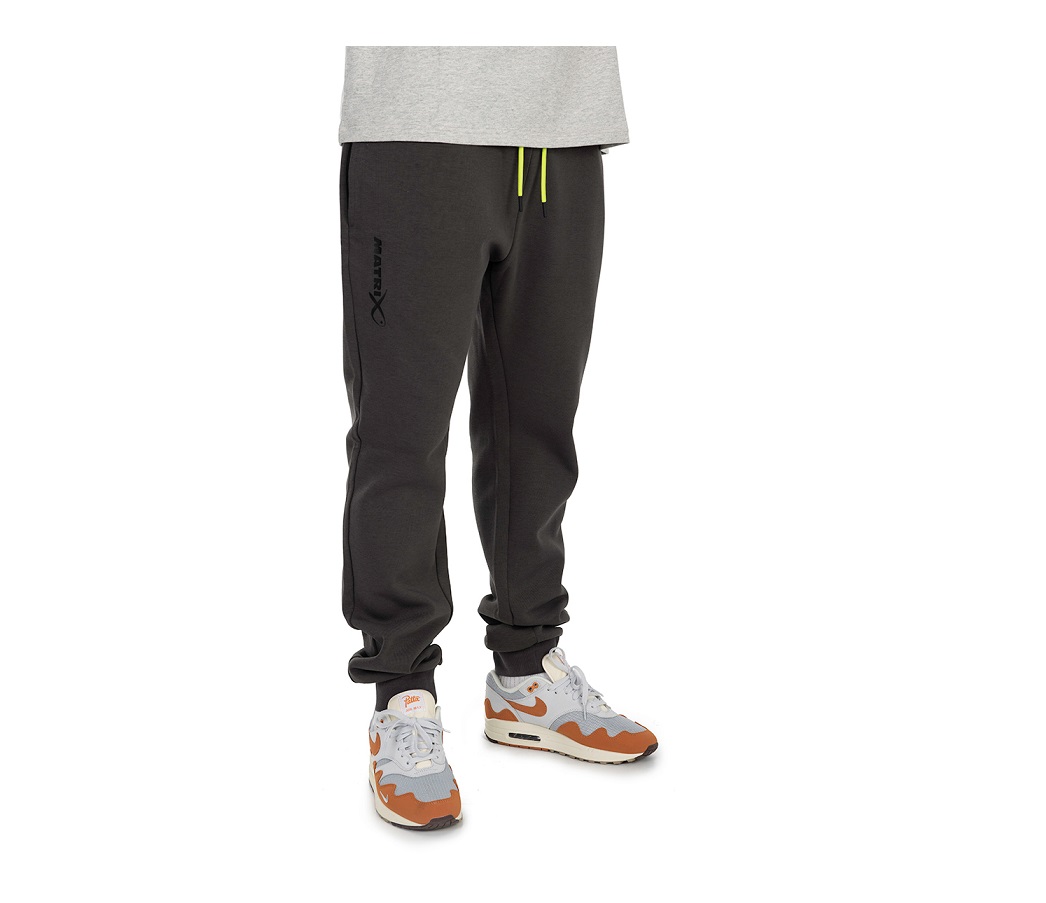 Анцуг Matrix Black Edition Joggers Dark Grey/Lime