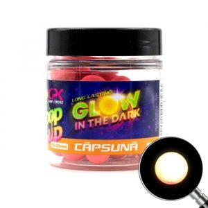 Поп ъп топчета CPK Pop Up Glow In The Dark Strawberry 10 & 12mm