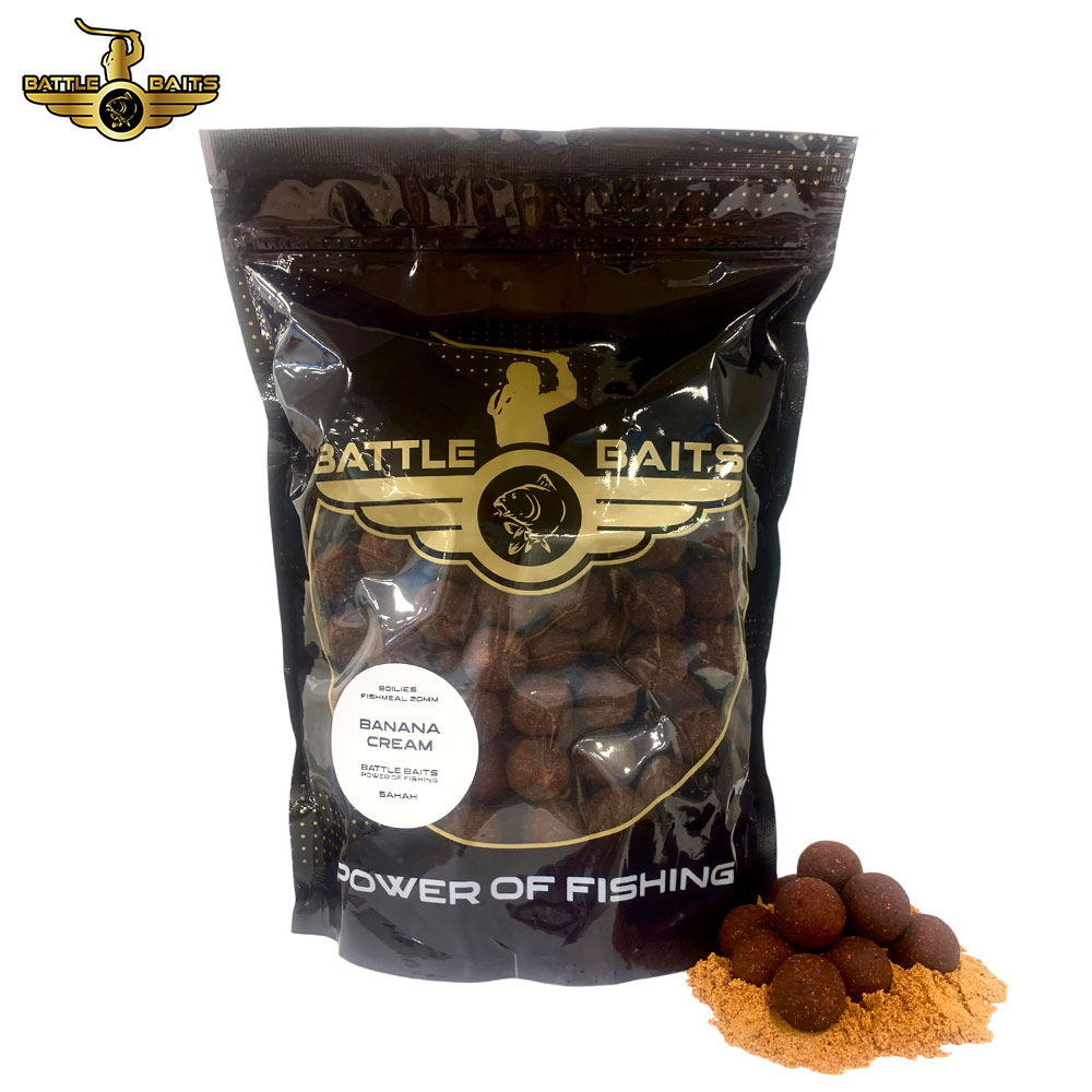 Протеинови топчета Battle Baits Banana Cream 20мм 1кг