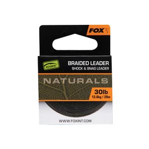 Плетено влакно за повод Fox Naturals Braided Leader Shock & Snag