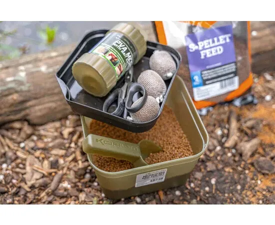 Кутия + лопатка Korum Method Mix Bait Tub Set - Image 6