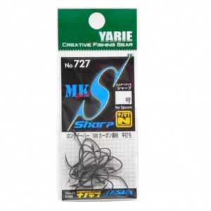Куки Yarie 727 MK Hook Sharp Nanotef