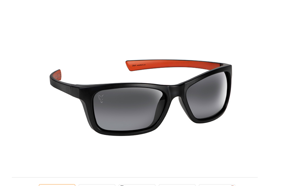 Очила Fox Collection Wraps Black/Orange Grey Lenses