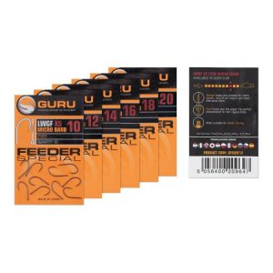 Куки с ухо Guru Feeder Special XS Eyed