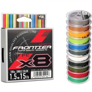 Плетено влакно YGK Frontier X8 Single Color - 100м