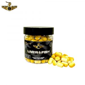 Балансирани дъмбели Battle Baits Duo Wafters Liver & Fish 10мм