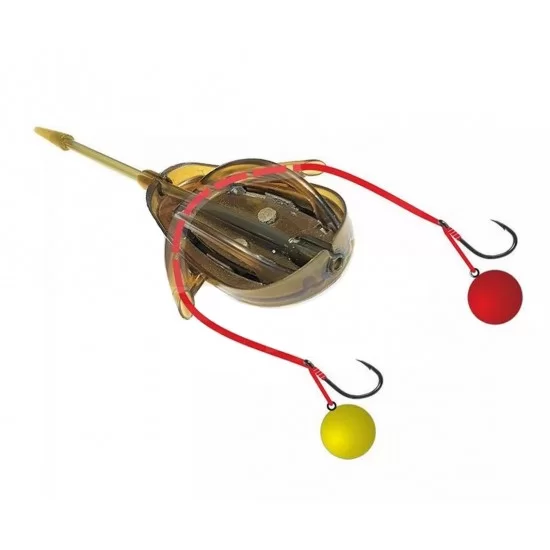 Метод фидер хранилка Cralusso Double Chance Method Basket - Image 3