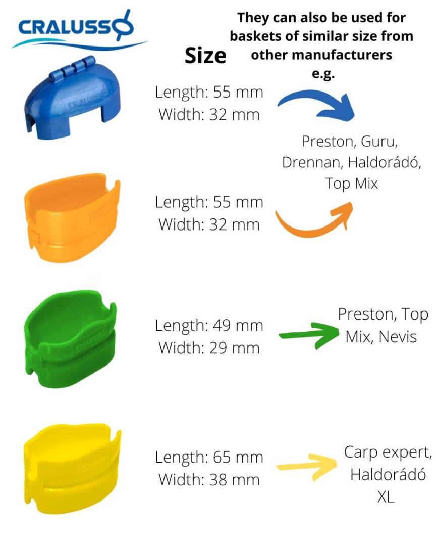 Метод фидер преса Cralusso Green Shell Method Mould - Image 3