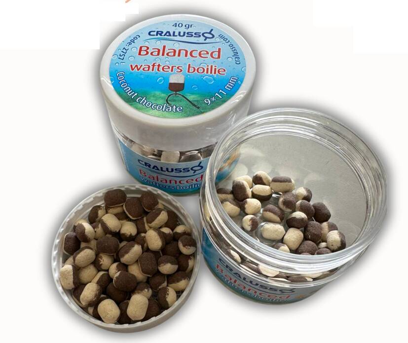 Балансирани дъмбели Cralusso Wafters Mini Boilie 9x11mm - Image 2
