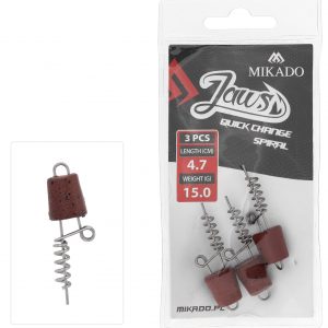 Сменяема джиг глава Mikado Jaws Quick Change Spiral 4.7cm