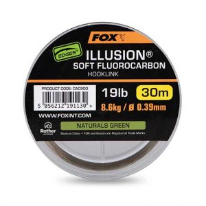 Флуорокарбон Fox Illusion Soft Fluorocarbaon Hooklink 19lb 30m