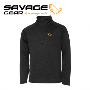 Блуза Savage Gear Regenerator Half-Zip Fleece Kombu Green