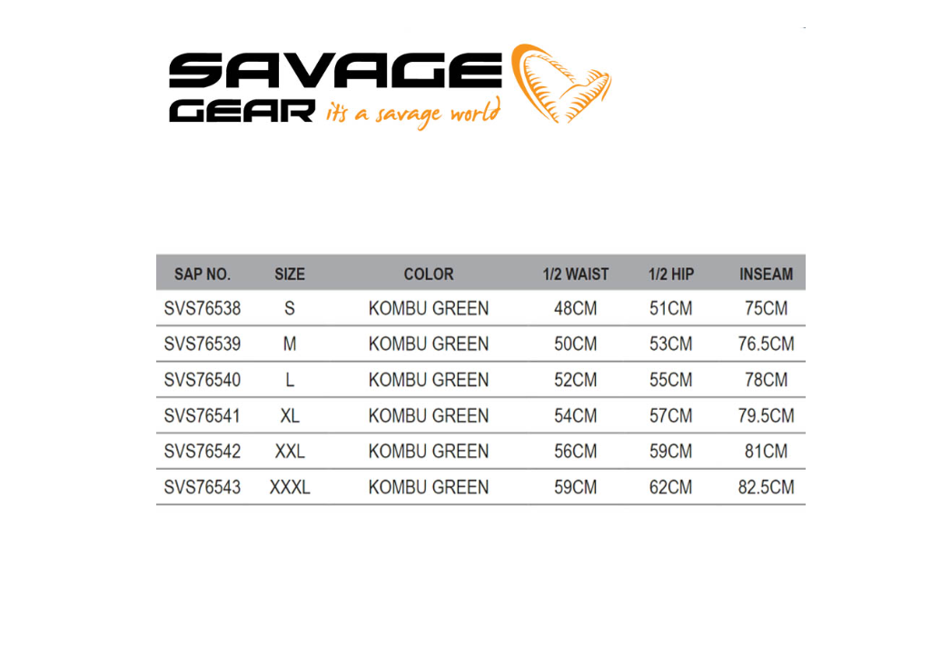 Панталон Savage Gear Regenerator Joggers Kombu Green - Image 4