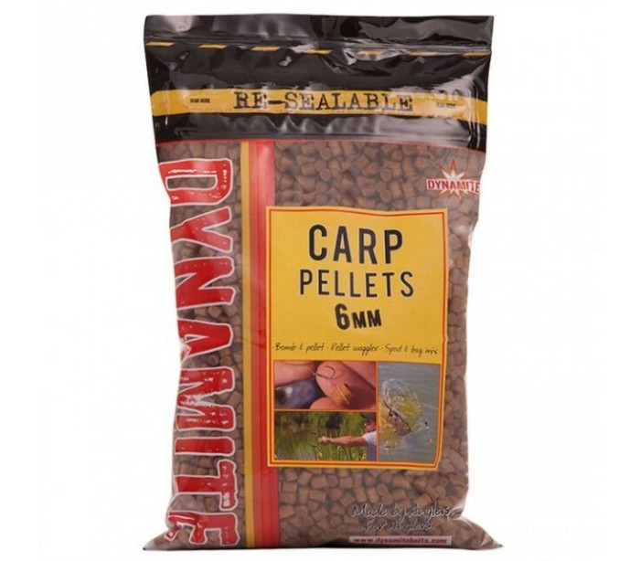 Пелети Dynamite Baits Carp Pellets 6мм – 0.700гр