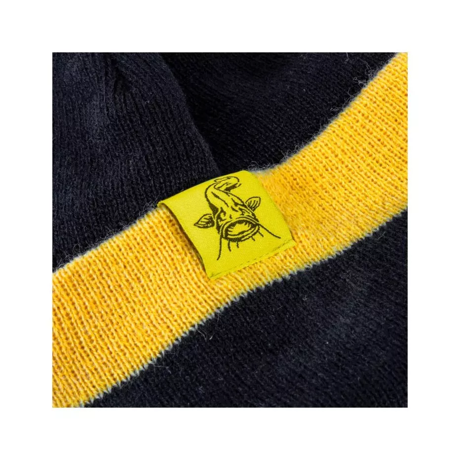 Шапка Black Cat Beanie Hat Black/Yellow - Image 2