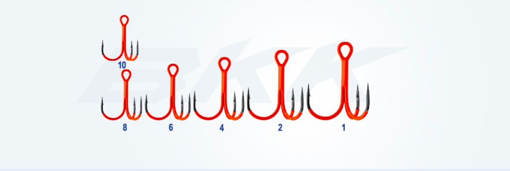 Тройки куки BKK Hooks Spear-21 UVO - Image 3