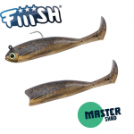 Силикон Fiiish Master Shad No3 Combo 7.5cm 3g - Gold Minnow