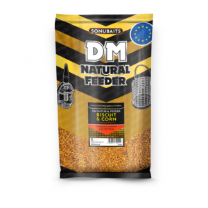 Захранка Sonubaits DM Natural Feeder Biscuits & Corn 1kg