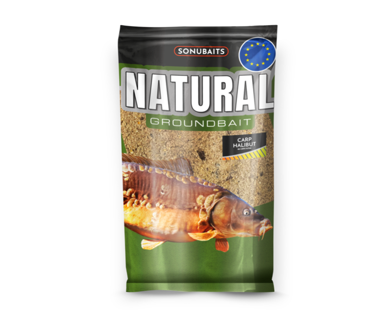 Захранка Sonubaits Natural Groundbait Carp Halibut 1kg