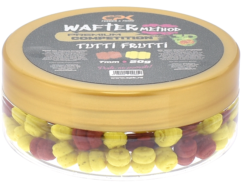 CPK Premium Competition Method Wafters 3D Tutti Frutti 7mm - Image 2