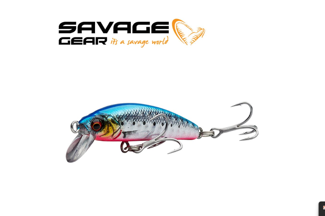 Воблер Savage Gear Gravity Minnow 6cm 12g