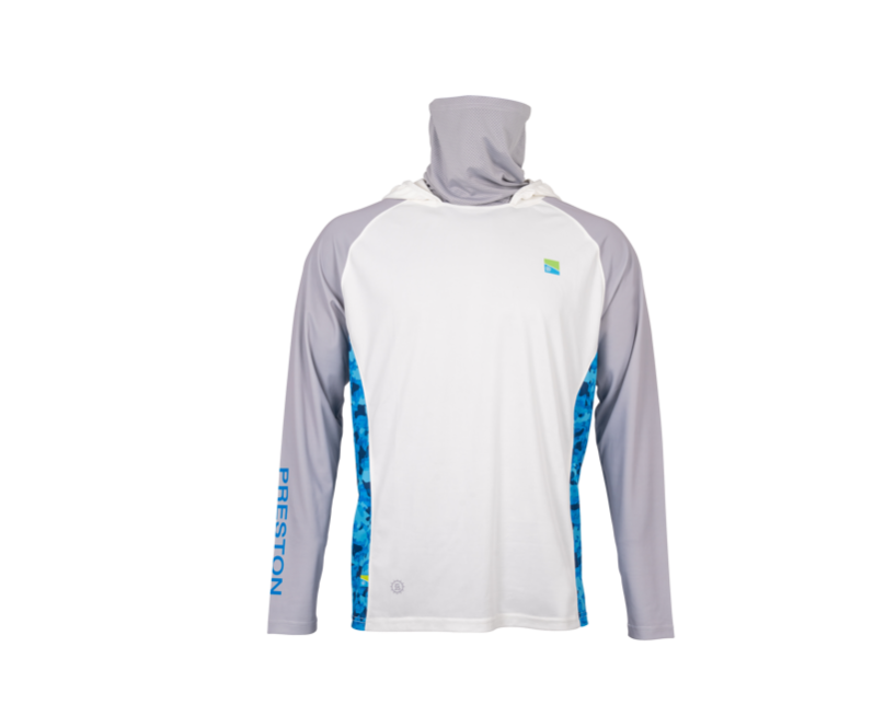 Блуза с UV защита Preston Performance Hooded Sun Shirt UPF-40 - Image 3